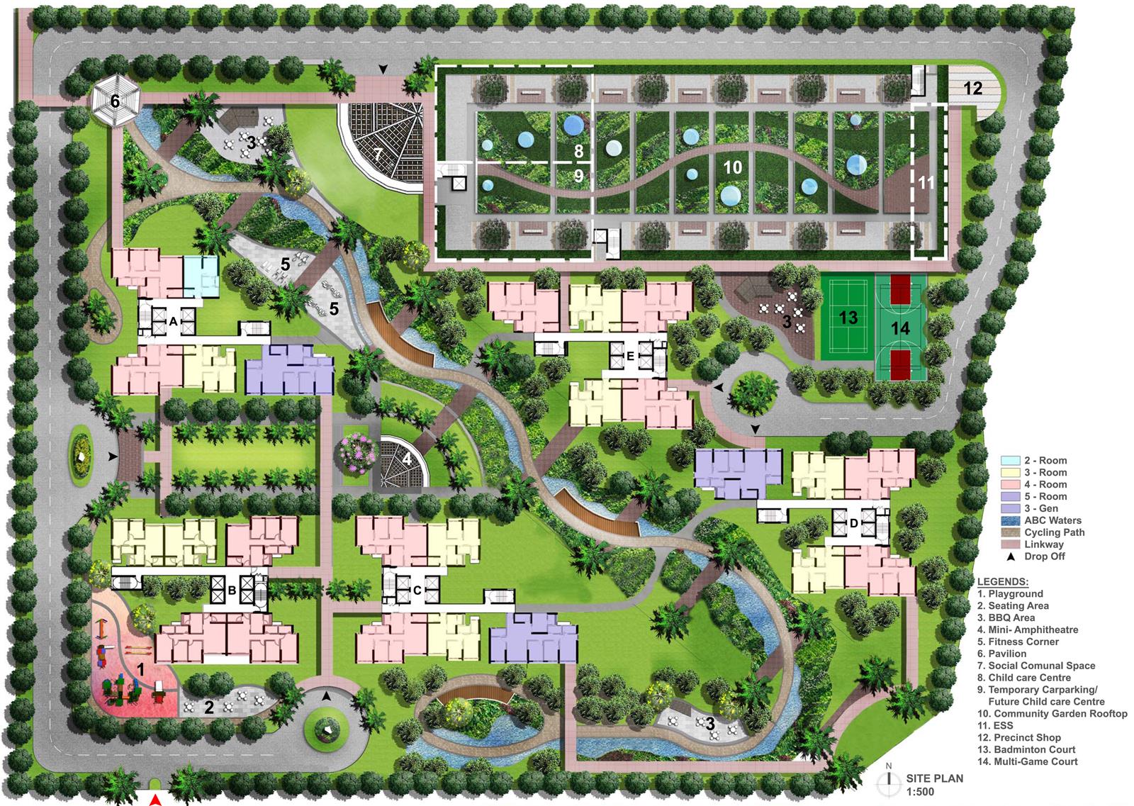 Brick Multifamily Housing Master Plan House Plan Ideas